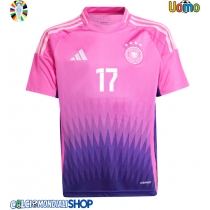 Maglie da calcio Germania Florian Wirtz #17 Seconda Maglia Europei 2024 Manica Corta